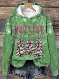 North Pole Christmas Tree Farm Always Fresh Print Shirt