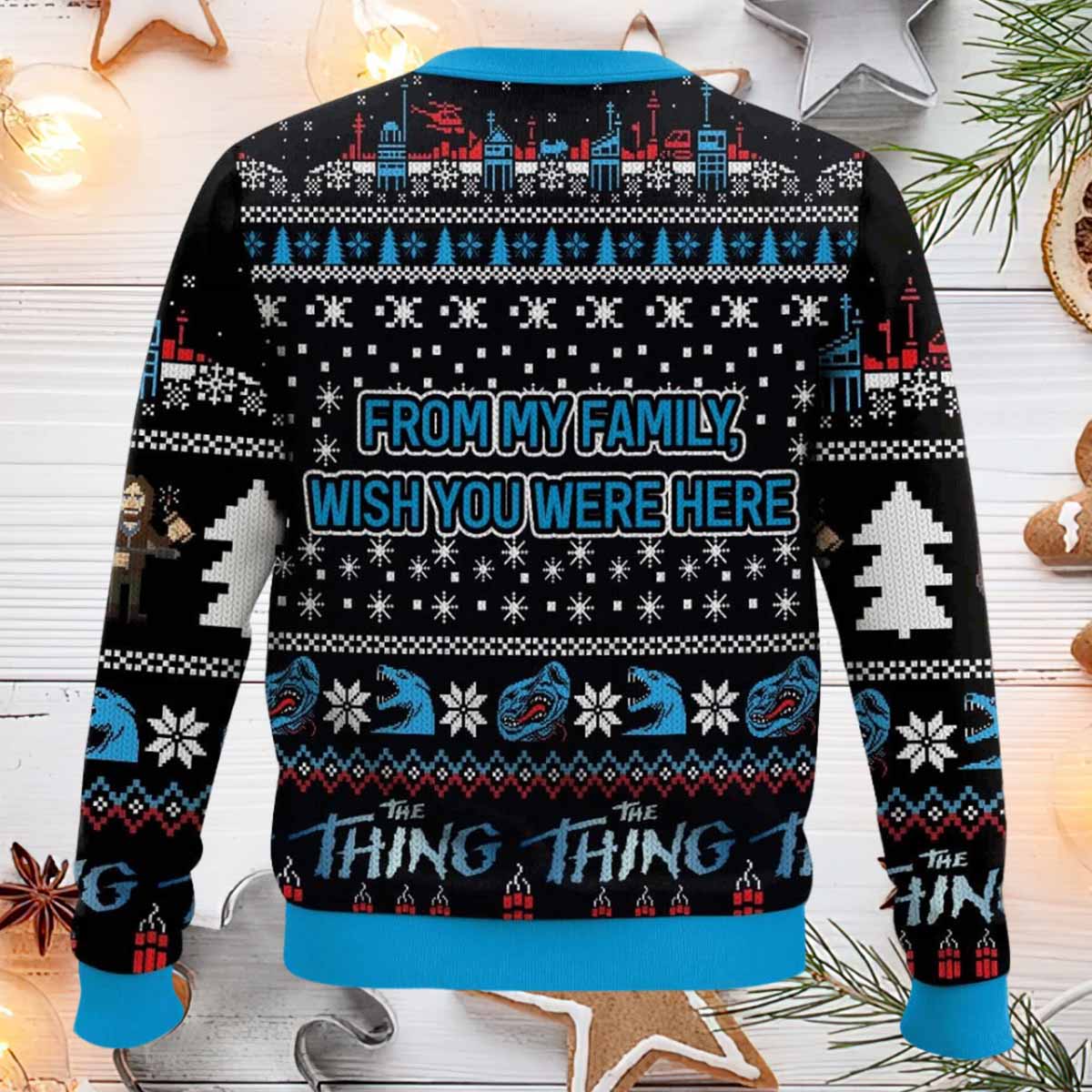 RJ MacReady The Thing Ugly Sweater RJ MacReady The Thing Ugly Sweater