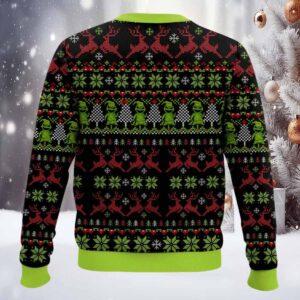 Sandy Claws Is Coming To Town Jack Skellington Christmas Sweater