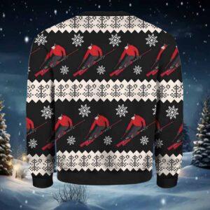 Skiing Christmas Ugly Christmas Sweater 1 Skiing Christmas Ugly Christmas Sweater1
