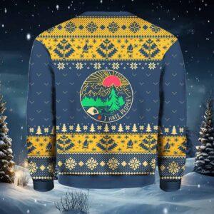 Sorry I Can't Lazy Sloth Navy Blue Christmas Sweater 1 Sorry I Can't Lazy Sloth Navy Blue Christmas Sweater