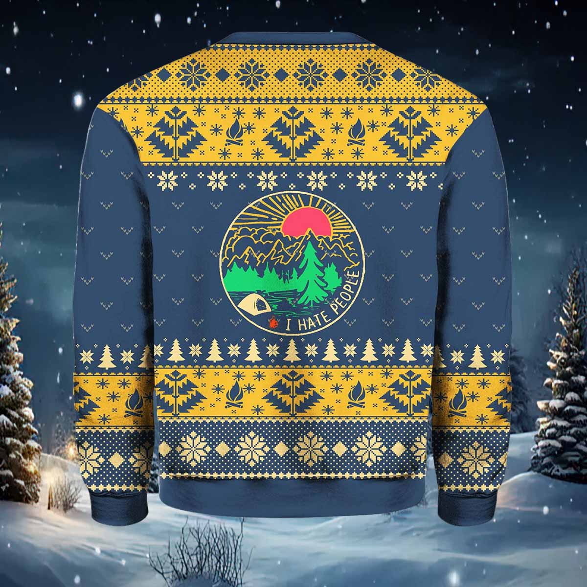 Sorry I Can’t Lazy Sloth Navy Blue Christmas Sweater Sorry I Can’t Lazy Sloth Navy Blue Christmas Sweater