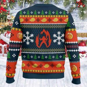 Super Saiyan Dragon Ball Christmas Ugly Sweater 1 Super Saiyan, Dragon ball Christmas Ugly Sweater
