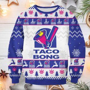 Taco Bong Ugly Christmas Sweater