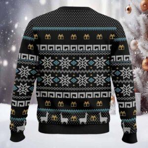 The Emperor's New Groove No Touchy My Presents Ugly Christmas Sweater 1 The Emperor's New Groove No Touchy My Presents Ugly Christmas Sweater