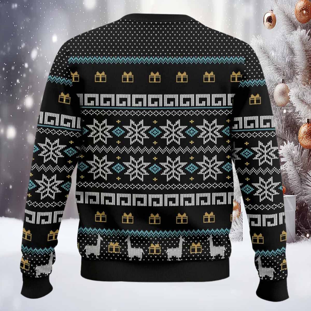 The Emperor’s New Groove No Touchy My Presents Ugly Christmas Sweater The Emperor’s New Groove No Touchy My Presents Ugly Christmas Sweater