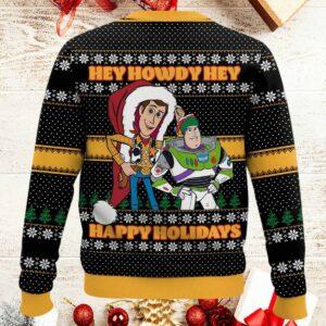 Toy Story Hey Howdy Hey Happy Holidays Ugly Christmas Sweater 1 Toy Story Hey Howdy Hey Happy Holidays Ugly Christmas Sweater