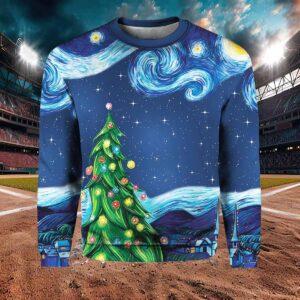Van Gogh Starry Night Ugly Christmas Sweater