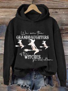 We Are The Granddaughters Of The Witches You Could Not Burn Shirt
