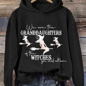 We Are The Granddaughters Of The Witches You Could Not Burn Shirt