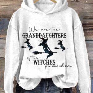We Are The Granddaughters Of The Witches You Could Not Burn Shirt