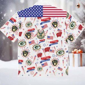 Wisconsin 4th Of July Hawaiian Shirt 1 Wisconsin 4th Of July Hawaiian Shirt