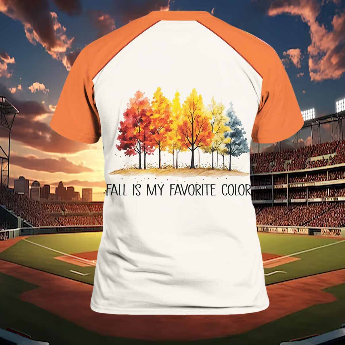 Women’s Fall Is My Favorite Color Printed Shirt Women’s Fall Is My Favorite Color Printed Shirt
