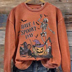 Women's Have A Spooky Day Halloween Shirt