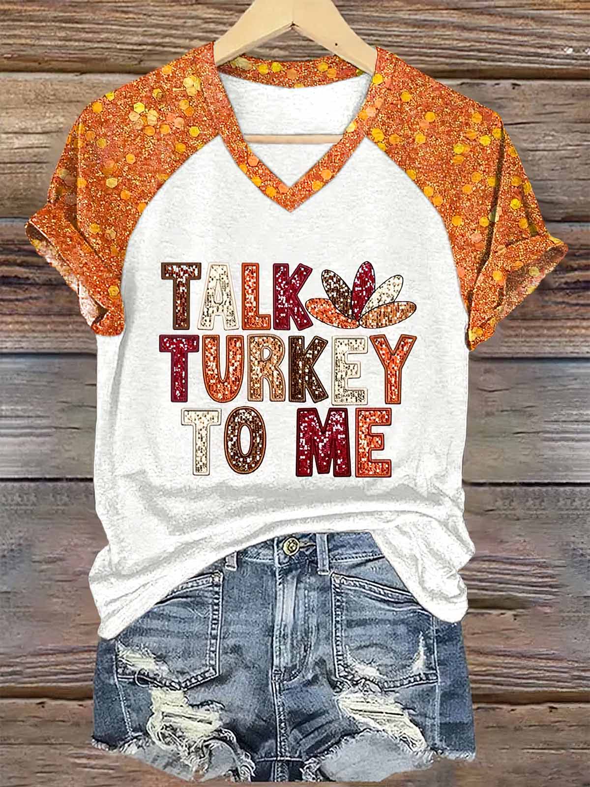 Women's Talk Turkey To Me Shirt Women's Talk Turkey To Me Shirt