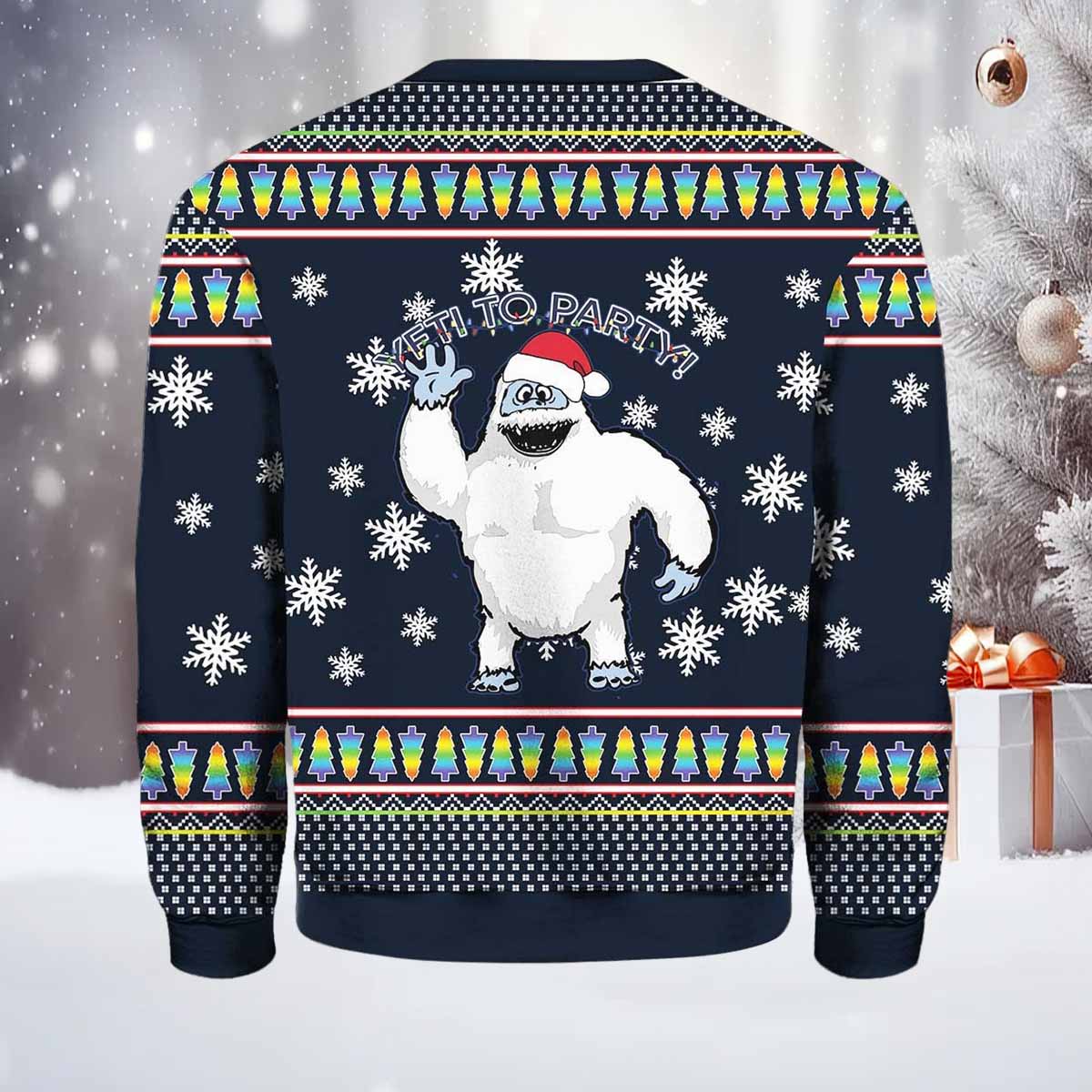 Yeti To Party Ugly Christmas Sweater Yeti To Party Ugly Christmas Sweater