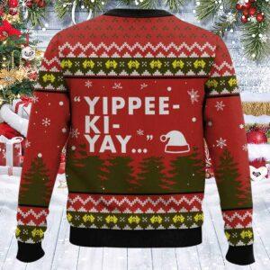Yippee Ki Yay It’s Christmas Die Hard Ugly Sweater