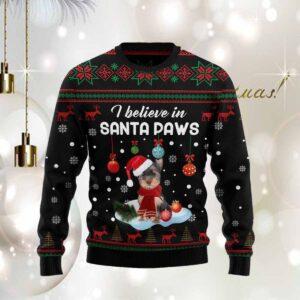 Yorkshire Terrier Santa Paw Ugly Christmas Sweater Yorkshire Terrier Santa Paw Ugly Christmas Sweater