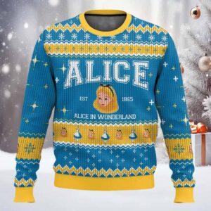 Alice in Wonderland Ugly Sweater