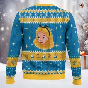 Alice in Wonderland Ugly Sweater 1 Alice in Wonderland Ugly Sweater