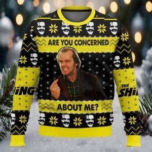 Are You Concerned About Me Jack Torrance Ugly Sweater