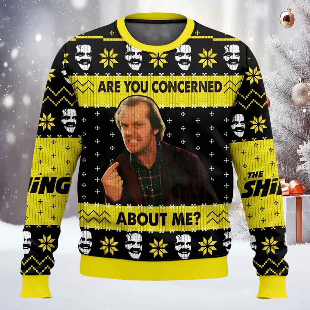 Are You Concerned About Me Ugly Christmas Sweater Are You Concerned About Me Ugly Christmas Sweater