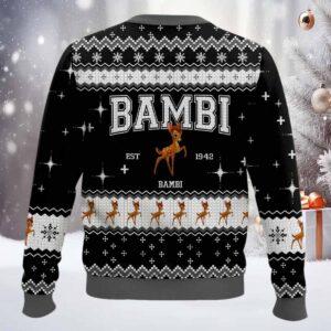 Bambi Ugly Christmas Sweater 1 Bambi Ugly Christmas Sweater