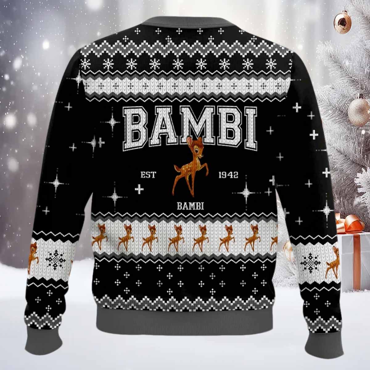 Bambi Ugly Christmas Sweater Bambi Ugly Christmas Sweater