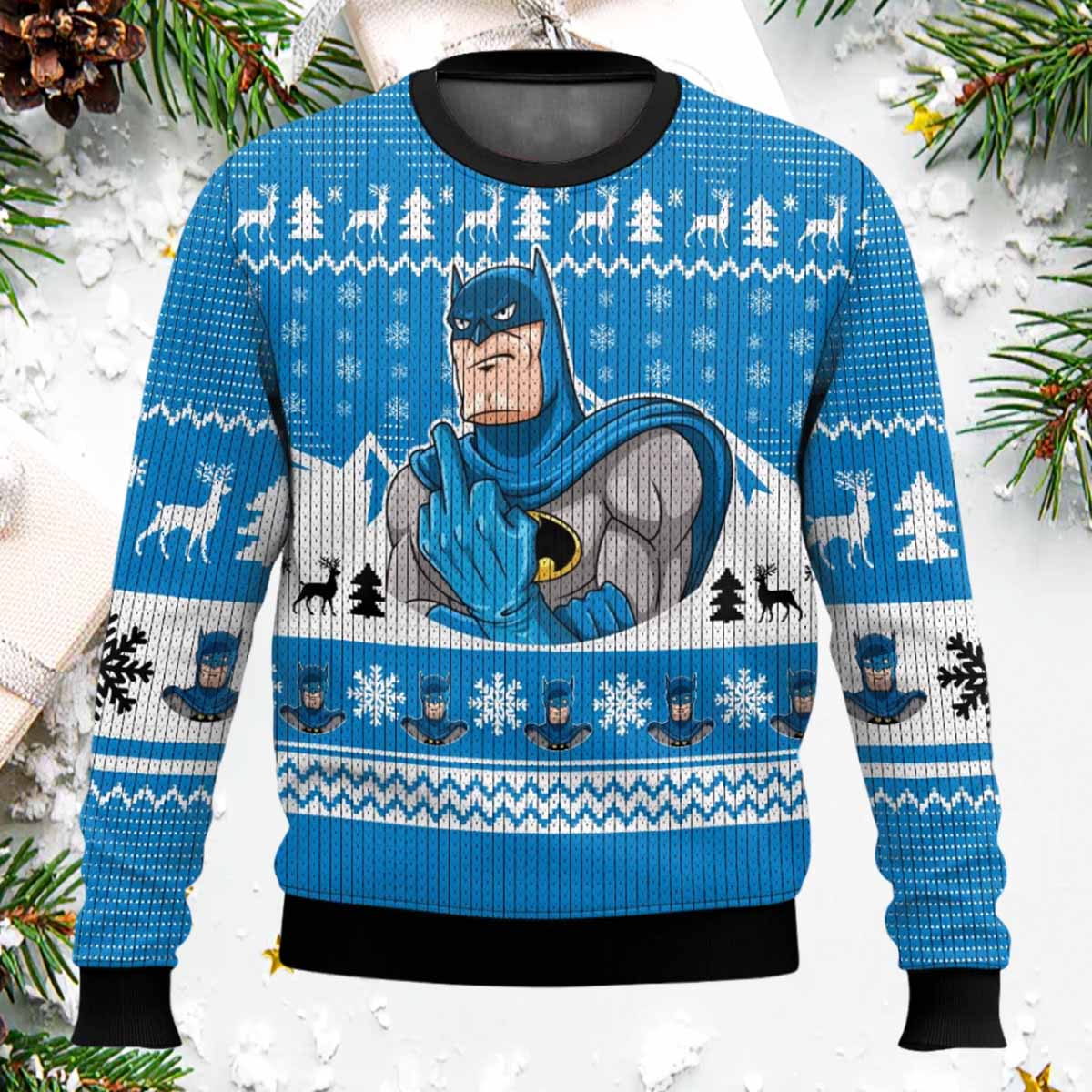 Batman Ugly Christams Sweater Batman Ugly Sweater