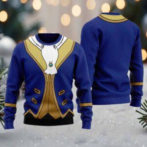 Beauty And The Beast Prince Ugly Christmas Sweater