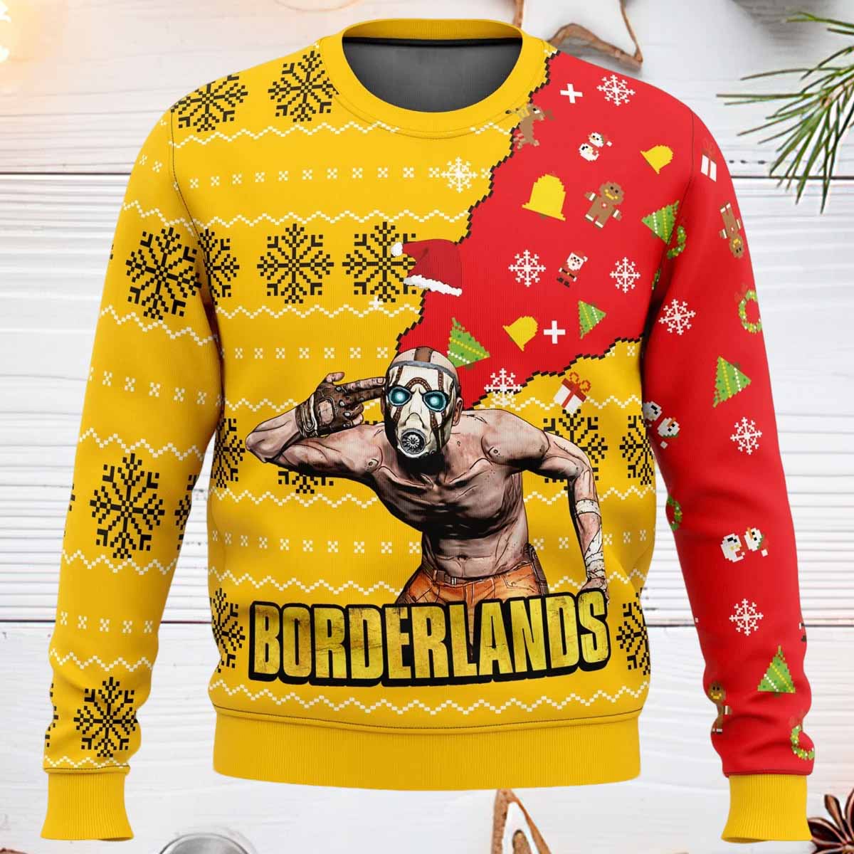 Borderlands Ugly Christmas Sweater Borderlands Ugly Christmas Sweater