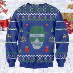 Breaking Bad Have A Blue Christmas Ugly Sweater 1 Breaking Bad Have A Blue Christmas Ugly Sweater