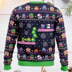 Bubble Bubble Bobble Ugly Christmas Sweater 1 Bubble Bubble Bobble Ugly Christmas Sweater