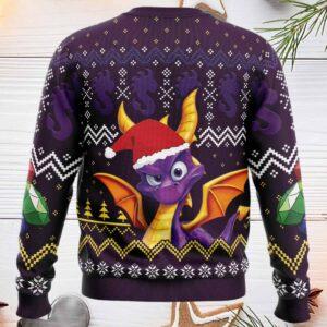 Christmas Dragon Spyro Ugly Christmas Sweater 1 Christmas Dragon Spyro Ugly Christmas Sweater