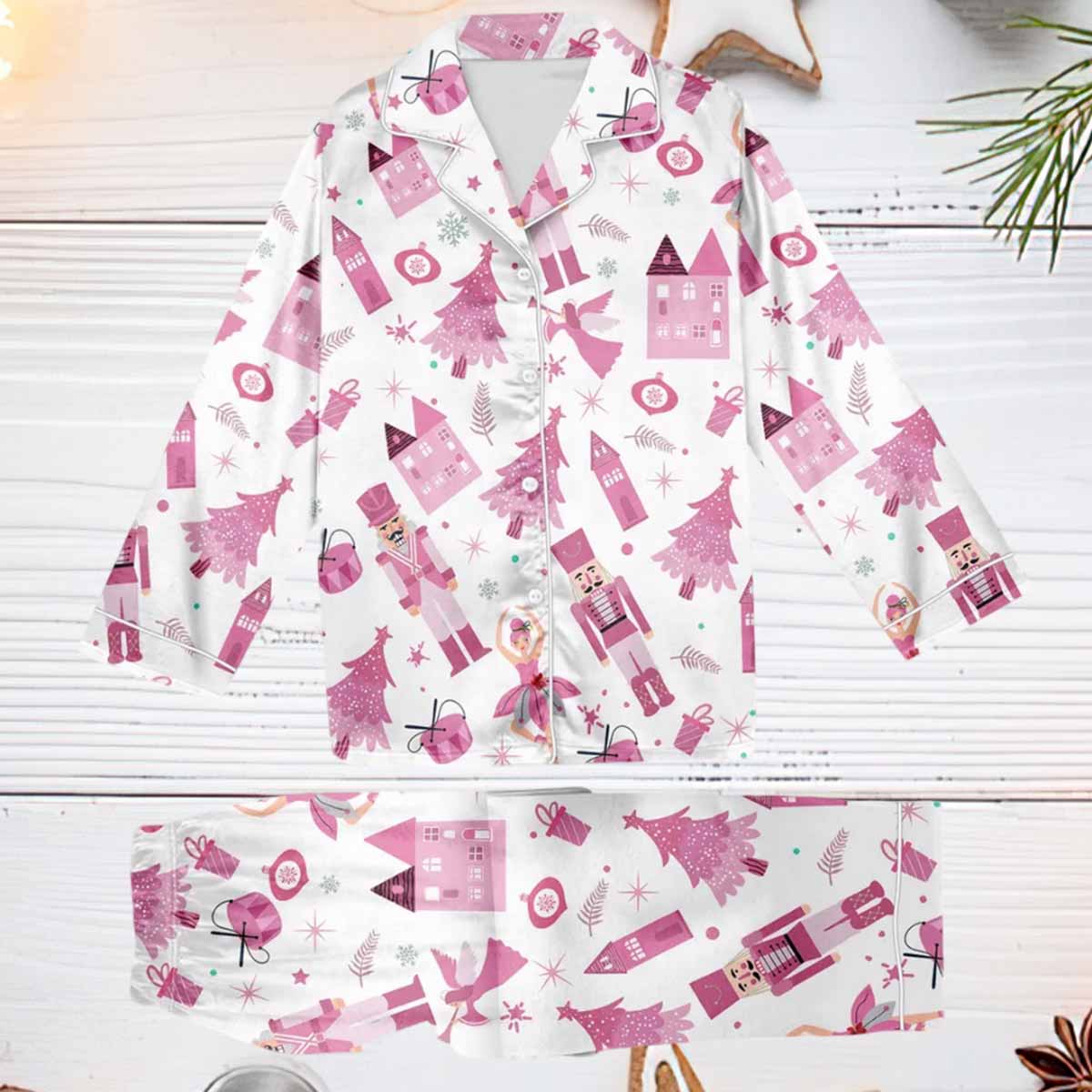 Christmas Nutcracker Ballet Pajama Set Christmas Nutcracker Ballet Pajama Set