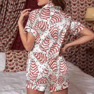 Christmas Tree Cakes Pajama Set