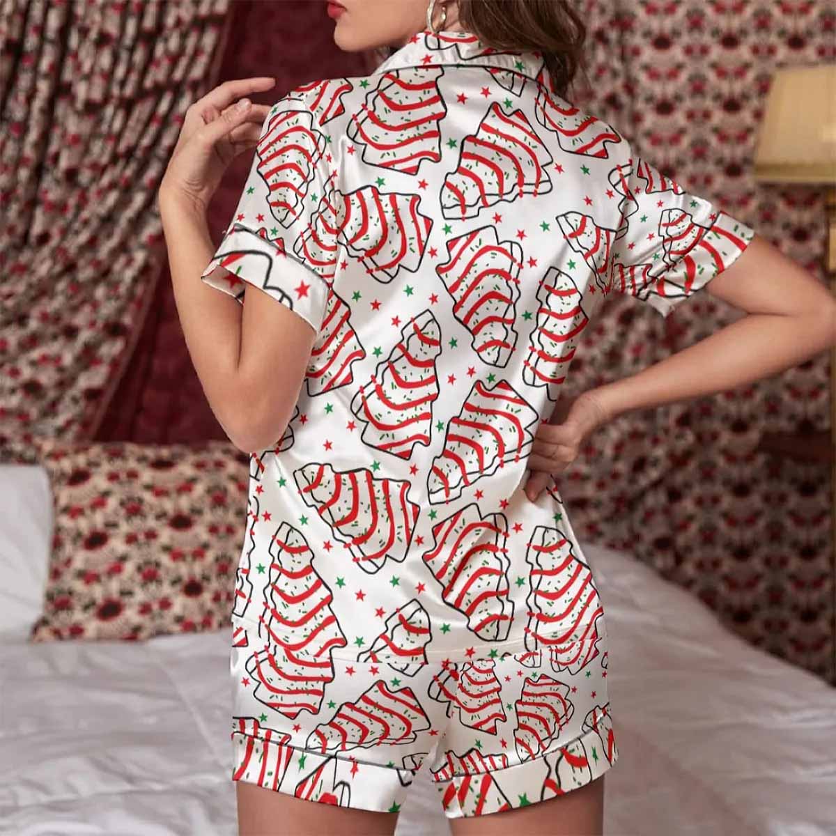 Christmas Tree Cakes Pajama Set Christmas Tree Cakes Pajama Set