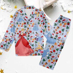 Cinderella Christmas Pajama Set Cinderella Christmas Pajama Set