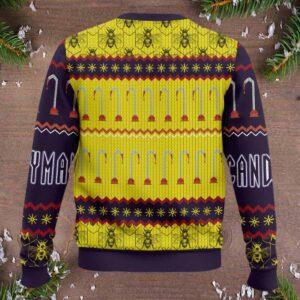 Come With Me And Be Happy Candyman Horror Ugly Sweater 1 Come With Me And Be Happy Candyman Horror Ugly Sweater