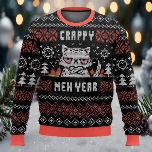 Crappy Meh Year Ugly Christmas Sweater
