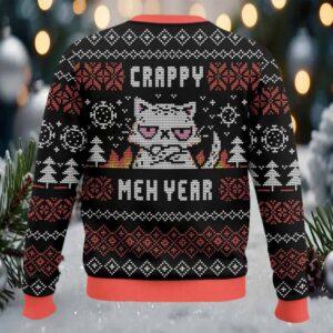 Crappy Meh Year Ugly Christmas Sweater 1 Crappy Meh Year Ugly Christmas Sweater