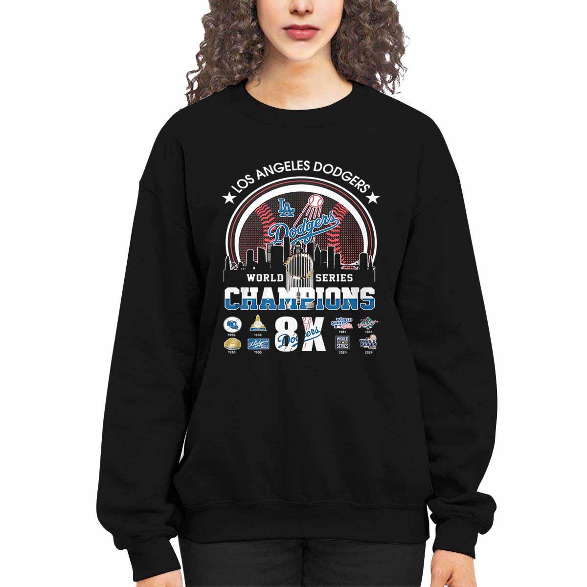 Dodgers 8X World Series Champions Shirt Dodgers 8X World Series Champions Shirt