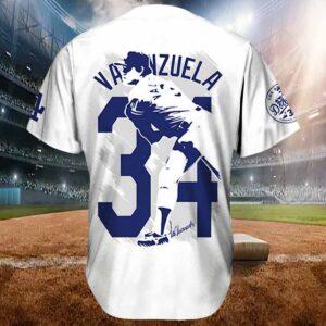 Dodgers Fernando Valenzuela Forever 34 Jersey 1 Dodgers Fernando Valenzuela Forever 34 Jersey