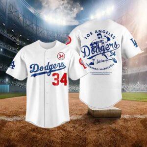 Dodgers Thank You For The Memories Fernando Valenzuela Jersey Dodgers Thank You For The Memories Fernando Valenzuela Jersey