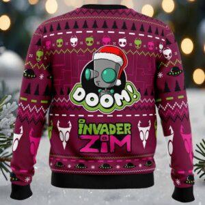 Doom Invader Zim Christmas Sweater 1 Doom Invader Zim Ugly Christmas Sweater