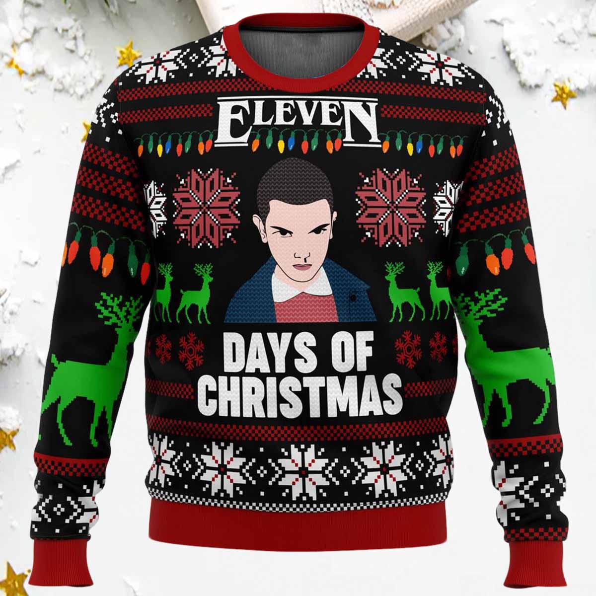 Eleven Days of Xmas Ugly Christmas Sweater Eleven Days of Xmas Ugly Christmas Sweater