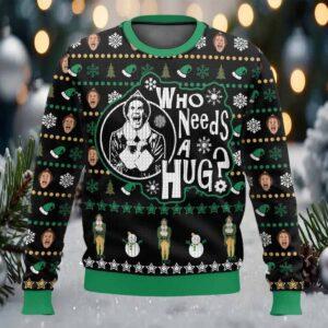 Elf Who Needs A Hug Ugly Sweater Elf Who Needs A Hug Ugly Sweater
