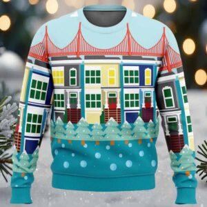 Everywhere Full House Ugly Christmas Sweater