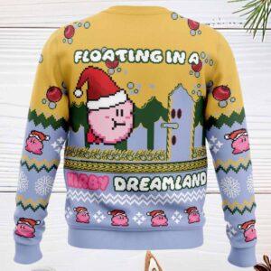 Floating In A Kirby Dreamland Ugly Christmas Sweater