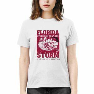 Florida Stronger Than The Storm Hurricane Milton 2024 Shirt